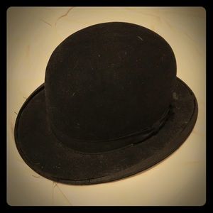 Vintage Black Bowler Hat from The Hatterie Akron